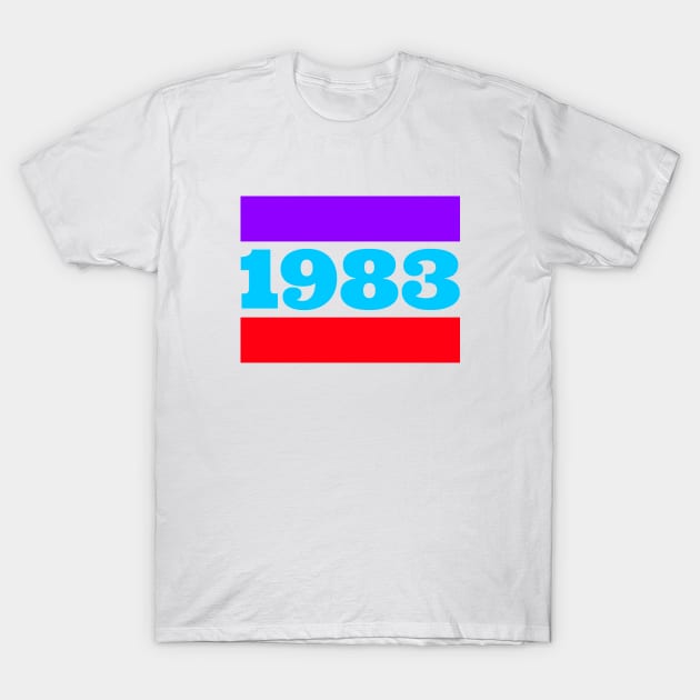 1983 - Born in the 80s - Class of '83 - Retro 1980s fun T-Shirt by tnts